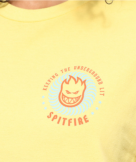 yellow spitfire shirt