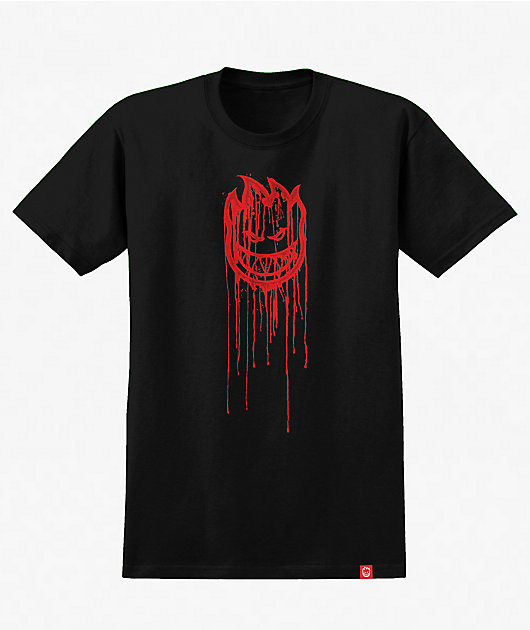 Spitfire Kids Bighead Dripper Black T-Shirt