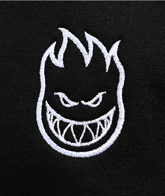 Spitfire Lil Bighead Black Crewneck Sweatshirt