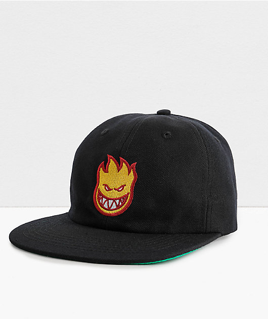 Spitfire Lil Bighead Black Strapback Zumiez