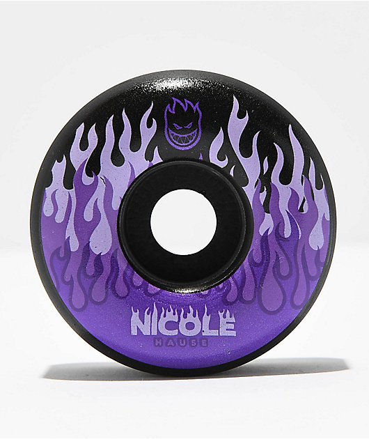 SPITFIRE フォーマル4 O.G. CLASSICS パープル 56mm Spitfire Formula Four Classic Skateboard Wheels - white/purple