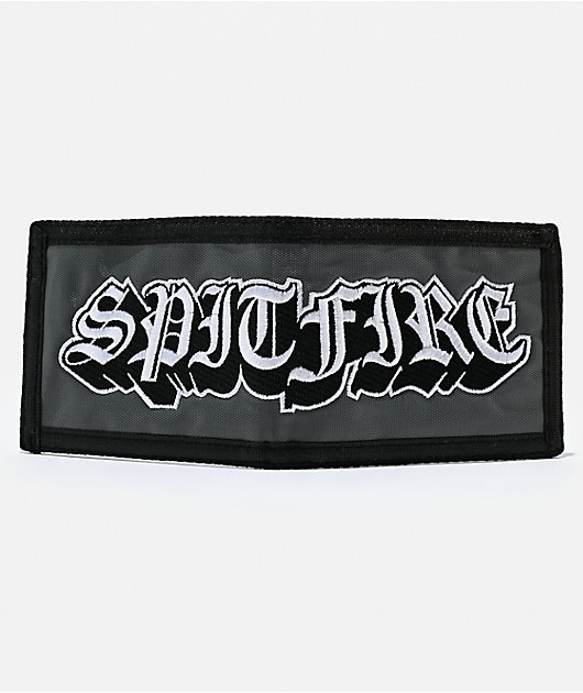 Spitfire Old English Grey Bifold Wallet