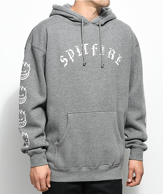 spitfire grey hoodie