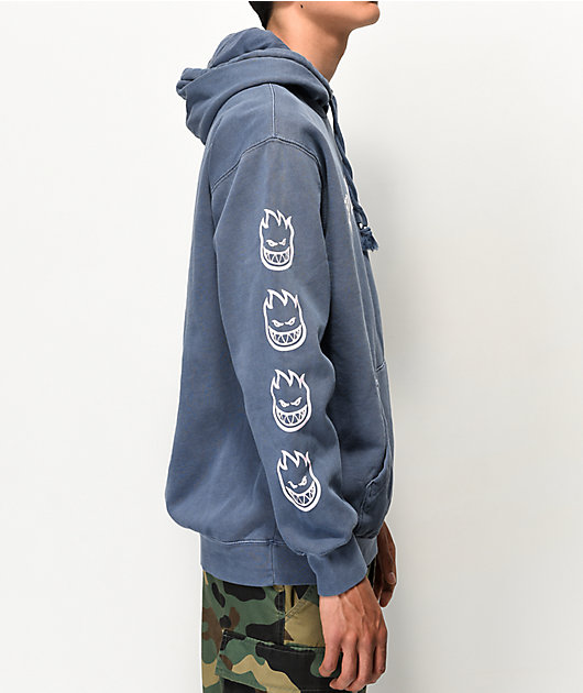 spitfire hoodie blue