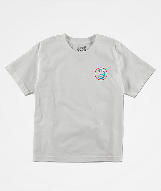 Spitfire Over Swirl camiseta blanca para niños