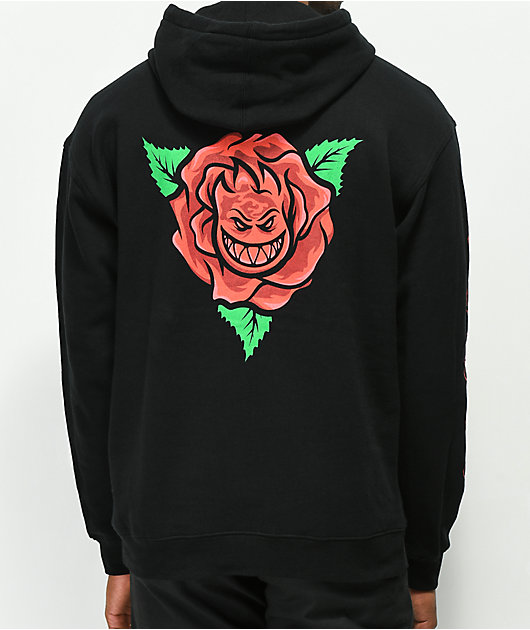 Spitfire Perennial Black Hoodie Zumiez