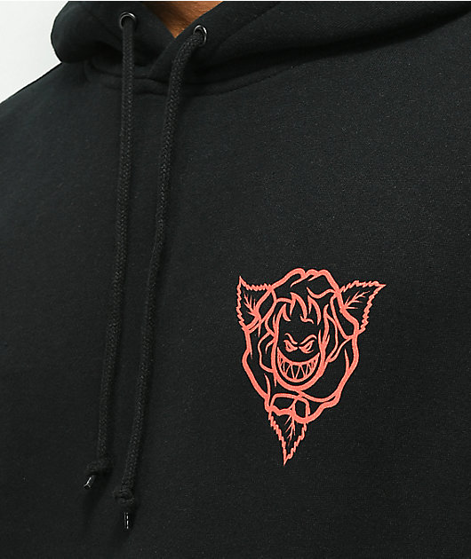 Spitfire Perennial sudadera con capucha negra
