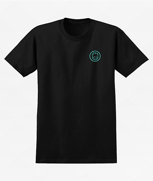 Spitfire Radioactive Swirl Black T-Shirt