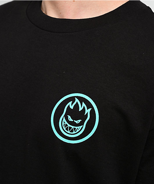Spitfire Radioactive Swirl Black T-Shirt