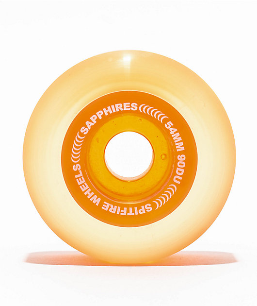 Spitfire Sapphires Formula Four 54mm 90a Orange Radial