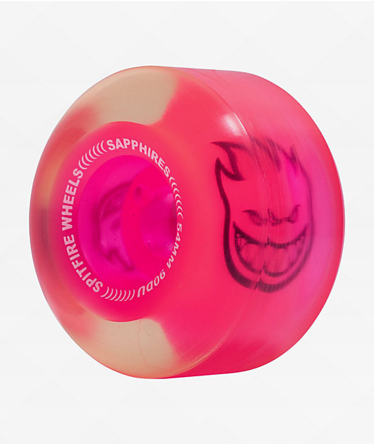 Spitfire Sapphires Formula Four 60mm 90a Neon Pink Radial