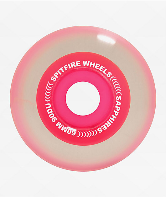 新品 SPITFIRE SAPPHIRES ピンクウィール 60mm 4個セット Spitfire Sapphires Formula Four 60mm 90a Neon Pink Radial