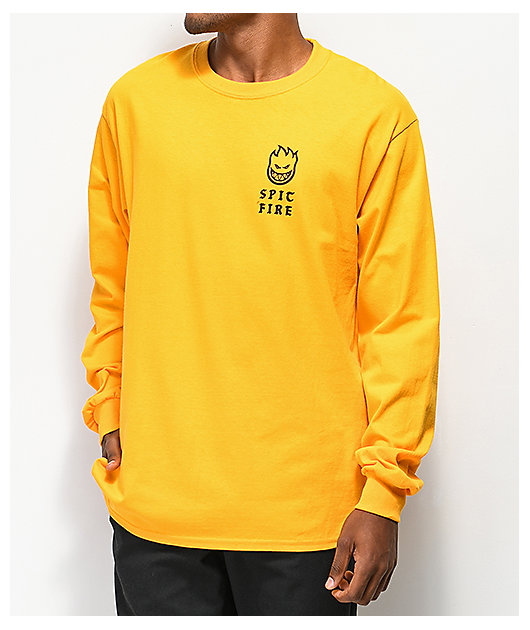 yellow spitfire shirt