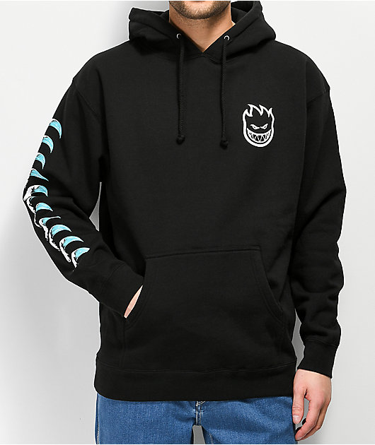 Spitfire Steamer Black Hoodie