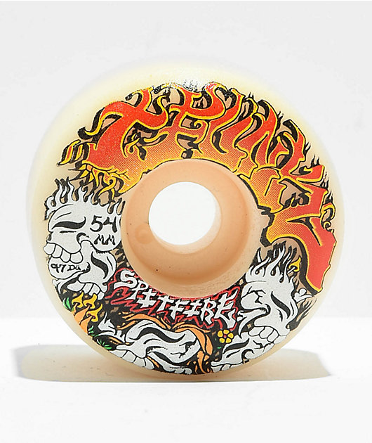 Spitfire T Funk Savie Formula Four 54mm 97a White Skateboard Spitfire T Funk Savie Formula Four 54mm 97a White Skateboard