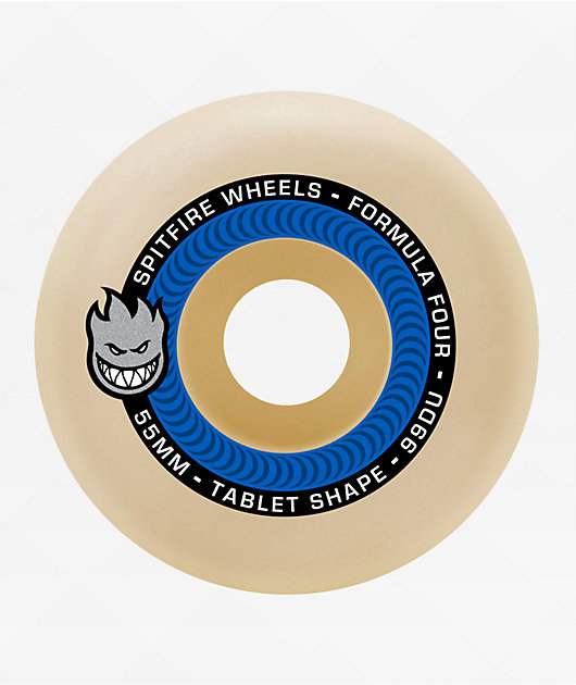 Spitfire Tablet Formula Four 53mm 99a Natural Skateboard Wheels