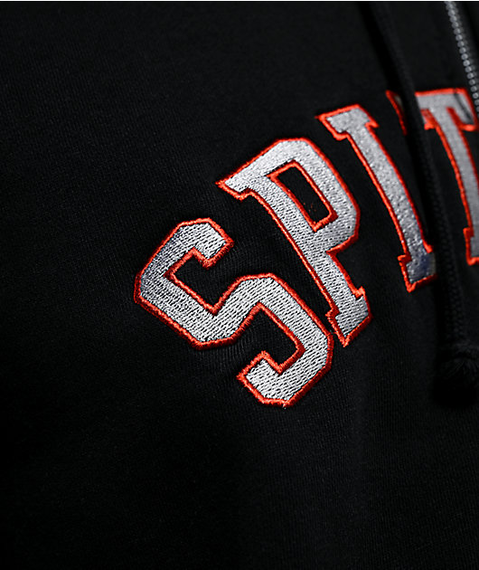Spitfire Team Lil Bighead Black Zip Hoodie