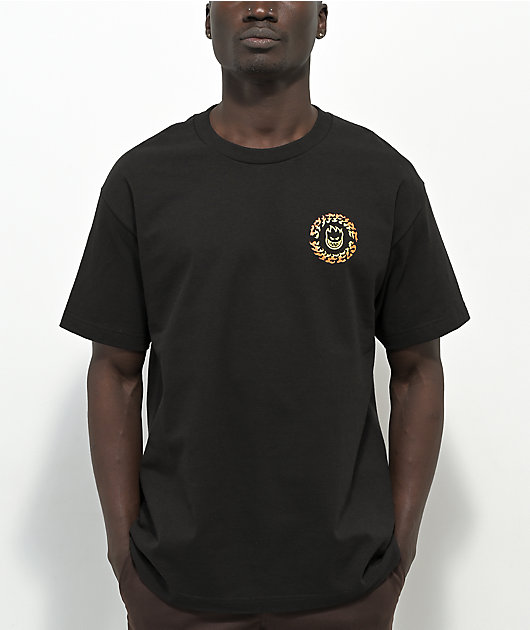 Spitfire Torched Script camiseta negra