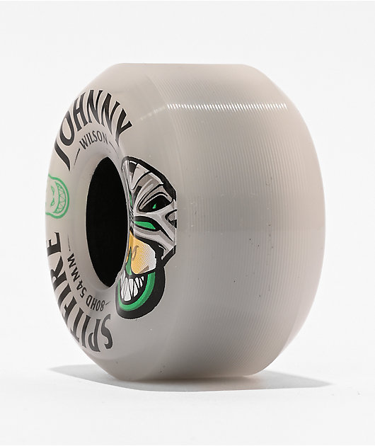 Spitfire Wilson Burn Squad Formula Four Conical 54mm 80a White Cruiser Skateboard Wheels