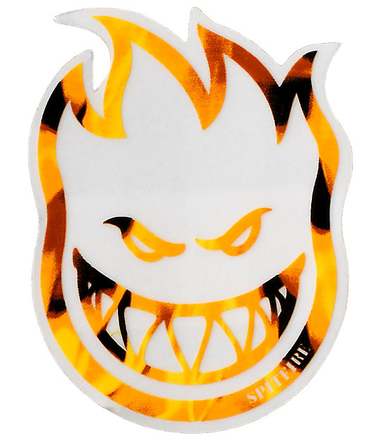 Spitfire pegatina Fireball Bighead