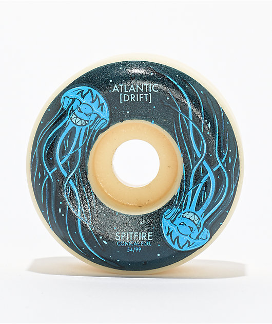 Spitfire x Atlantic Drift Formula Four 54mm 99a White Full Conical