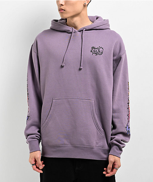 Adidas X Spitfire コラボパーカー M Spitfire x Skate Like A Girl Evolution Purple Hoodie | Zumiez