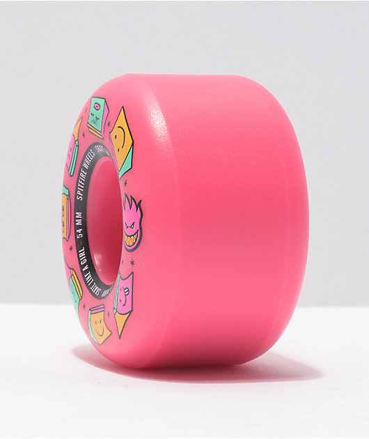 Spitfire x Skate Like A Girl Formula Four Radial 54mm 99a Pink Skateboard Wheels