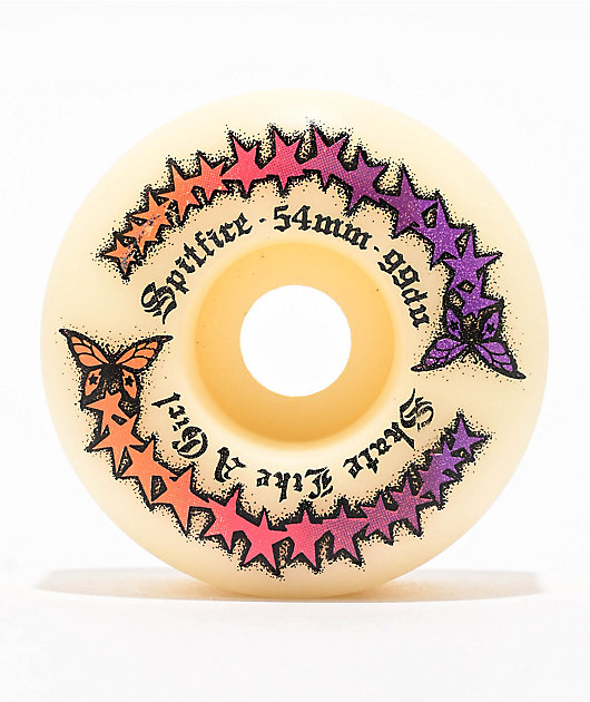 Spitfire x Skate Like A Girl Formula Four Radial 54mm 99a
