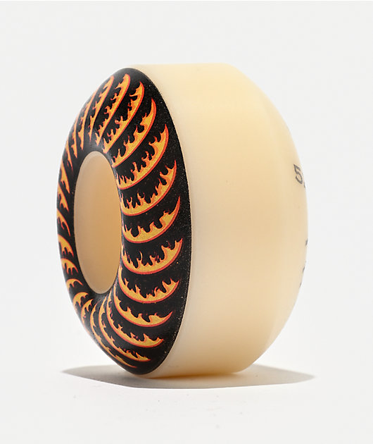 Spitfire x Thrasher Formula Four Flame Classic 52mm 99a White
