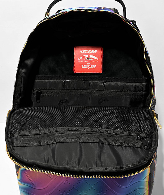 Backpack Sprayground AURORA WAVE DLX BACKPACK Purple