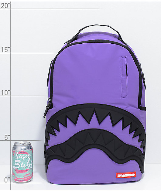 sprayground purple shark