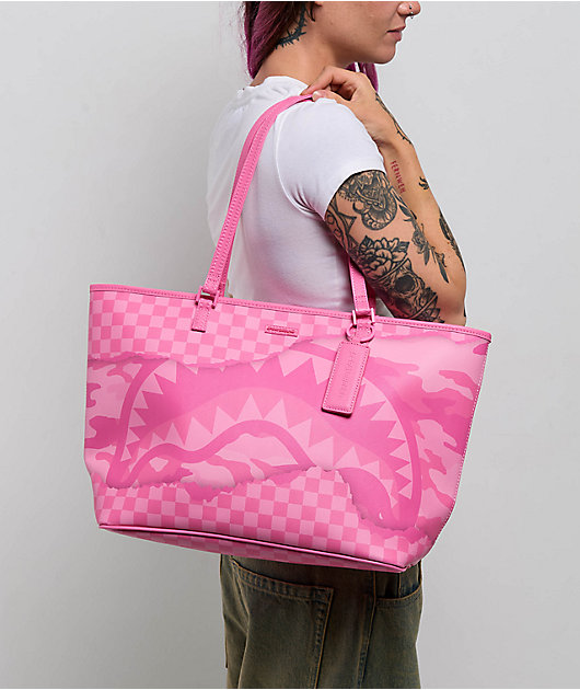 Sprayground 3am Riptide Pink Tote Bag