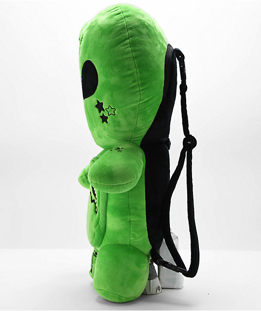 Green alien sales backpack