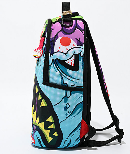 Sprayground Blue Zombie Shark Backpack | Zumiez