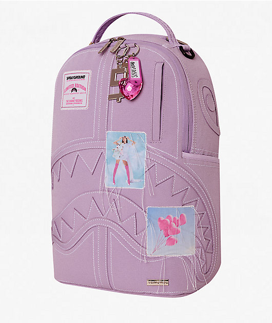 Sprayground Canvas Stitch Purple Backpack