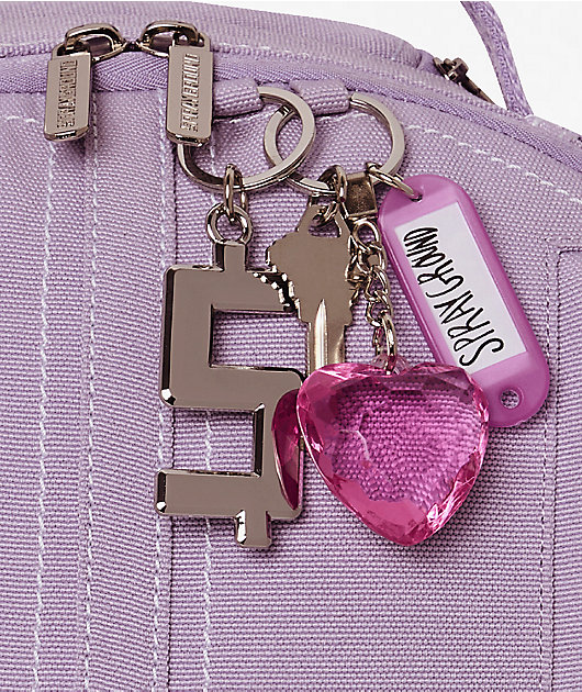 Sprayground Canvas Stitch Purple Backpack