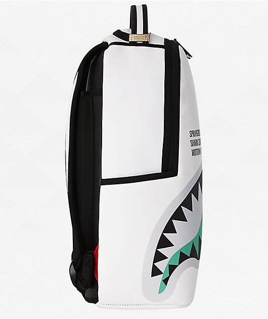 Sprayground Central Split Black & White Backpack | Zumiez