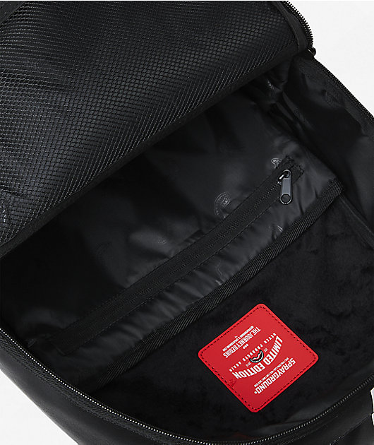 Sprayground Central Split Black & White Backpack | Zumiez