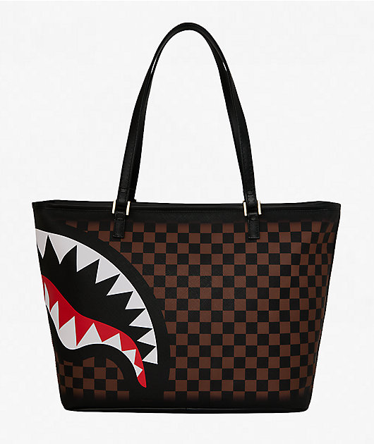 Sprayground Checker Fade Tote Bag