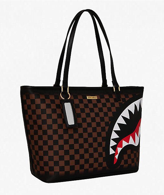Sprayground Checker Fade Tote Bag