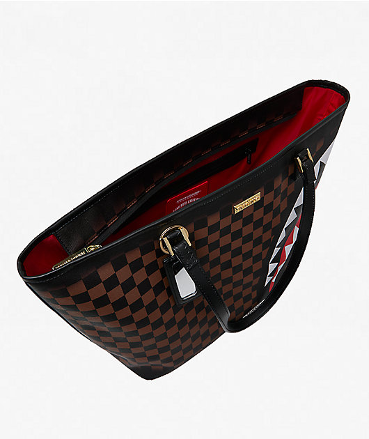 Sprayground Checker Fade Tote Bag