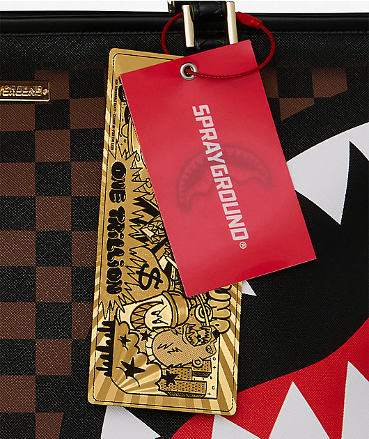Sprayground Checker Fade Tote Bag