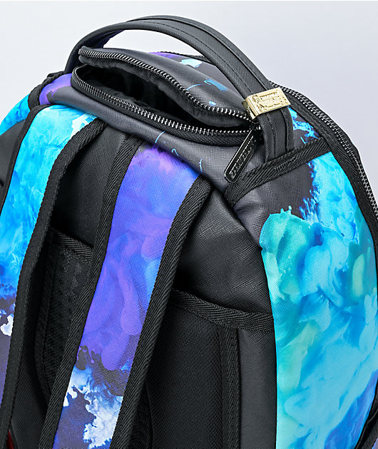 Sprayground color drip blue vegan backpack clearance
