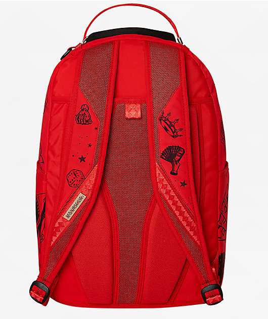 Sprayground Diablo Big Mean Shark Bite Backpack