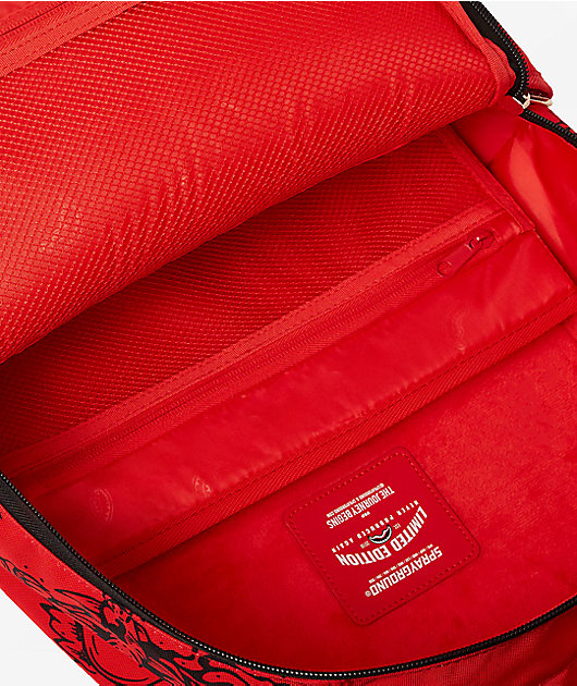 Sprayground Diablo Big Mean Shark Bite Backpack
