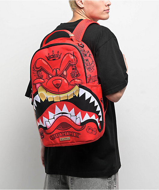 Sprayground Diablo Big Mean Shark Bite Backpack