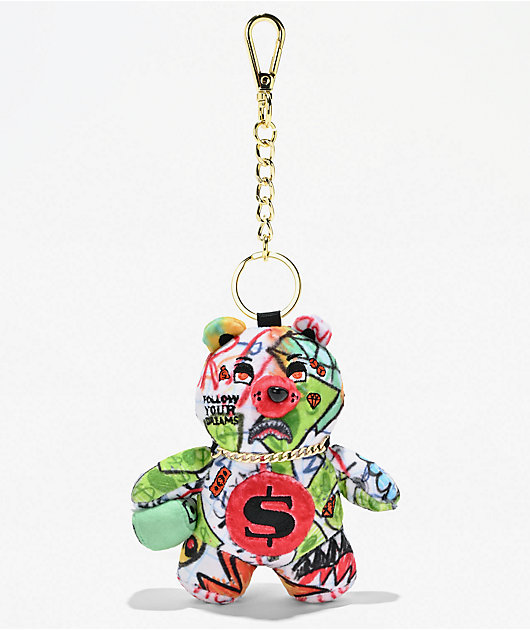 Sprayground Doodle Bear Bag Charm