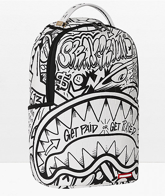 Sprayground black 2024 and white