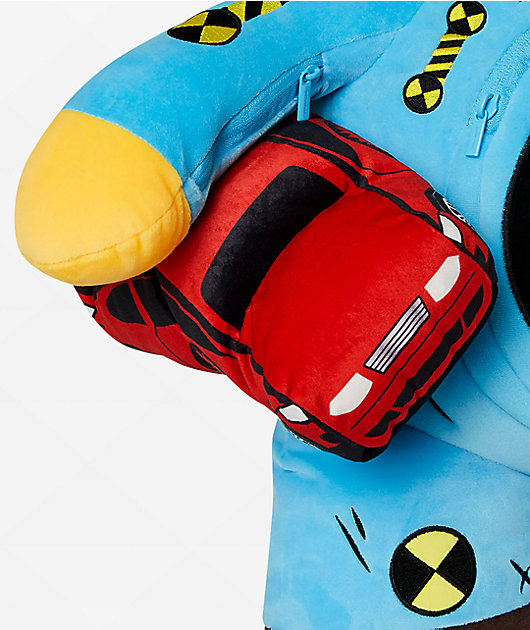 Sprayground Dummy Bear Plush Backpack