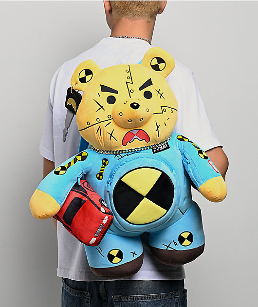 Sprayground Dummy Bear Plush Backpack
